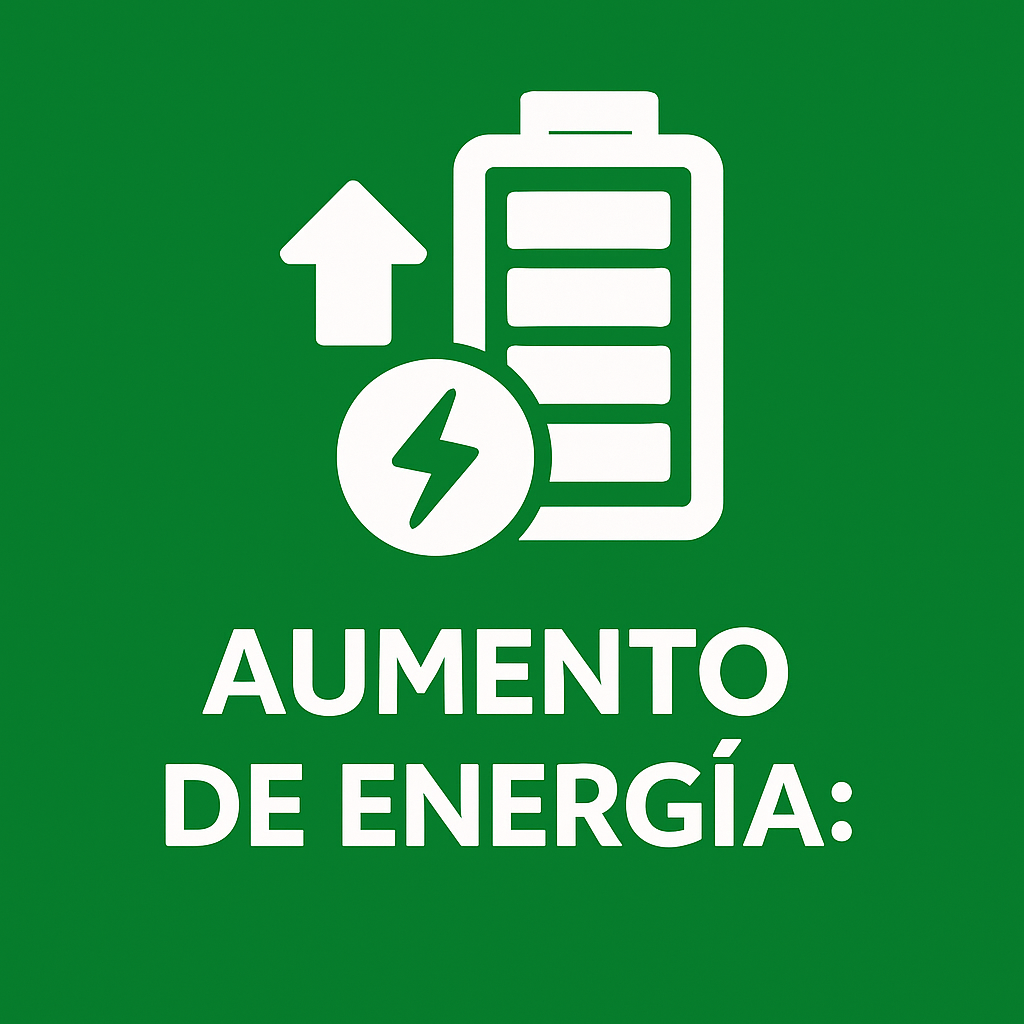 Increase energy